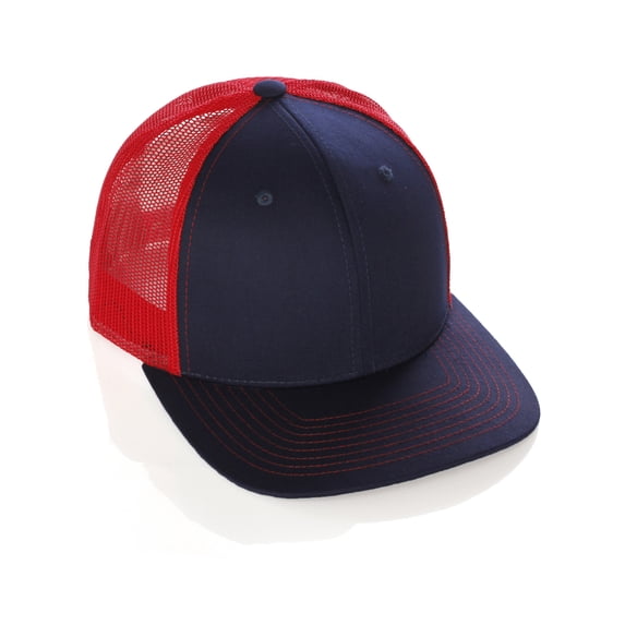 Vintage Retro Style Plain Two Tone Trucker Hat Adjustable Snapback Baseball Cap