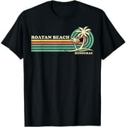Vintage Retro Summer Vacation Honduras Roatan Beach T-Shirt