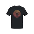 thumbnail image 1 of Vintage Retro Turtle Sunset Art Men's T-shirt, 1 of 3