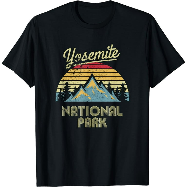 Vintage Retro Yosemite National Park Mountain T Shirt Vintage Retro Yosemite National Park Mountain T Shirt