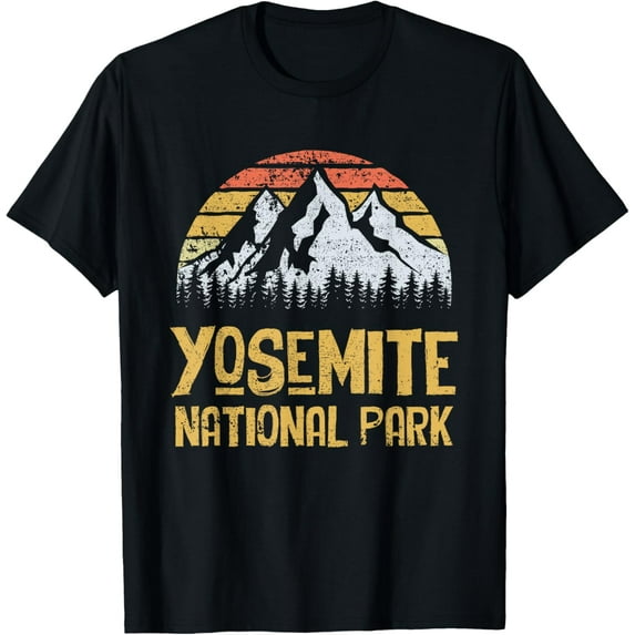 Vintage Retro Yosemite National Park T-Shirt T-Shirt