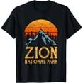 thumbnail image 1 of Vintage Retro Zion National Park Tee Utah Souvenir T-Shirt, 1 of 3