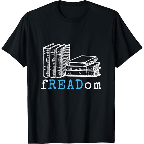 Vintage Retro fREADom shirt I Read Banned Books T-Shirt