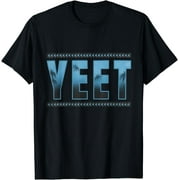 Vintage Retro yeet ww Quotes Design apparel T-Shirt Men's Graphic For Men And Women Tees Unisex Cotton With Menswear Streetwear Tops