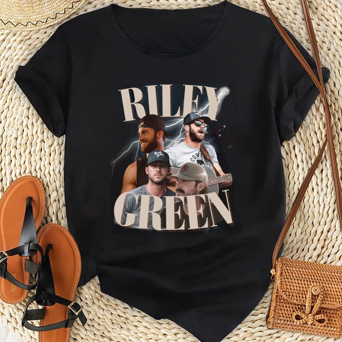 Vintage Riley Green Bootleg TShirt, Riley Green 2025 Tour Tee, Riley