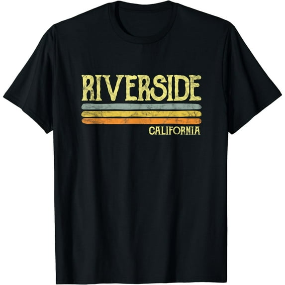 Vintage Riverside California Ca T-shirt Love Gift Souvenir