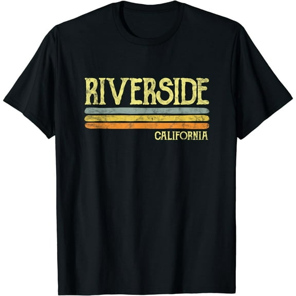 Vintage Riverside California Ca T-shirt Love Gift Souvenir