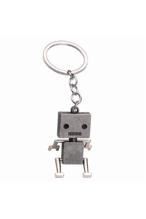 Punk Styles Robot Keychains For Men Women And Teens Sturdy Keyrings Accessory Great For Backpacks And Car Decorations