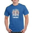 thumbnail image 1 of Vintage Rock  Art Nouveau T-Shirt Men -Image by Shutterstock, Male 5X-Large, 1 of 4