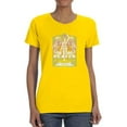 thumbnail image 1 of Vintage Rock  Art Nouveau T-Shirt Women -Image by Shutterstock, Female 5X-Large, 1 of 4