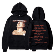 GFYXGS Vintage Rock Band Radiohead Merch Hoodie Sweatshirt New Logo Women/Men Hooded Longsleeve Hoodies