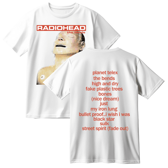 Vintage Rock Band Radiohead Merch T-Shirt – New Logo Graphic Tee for Men and Women
