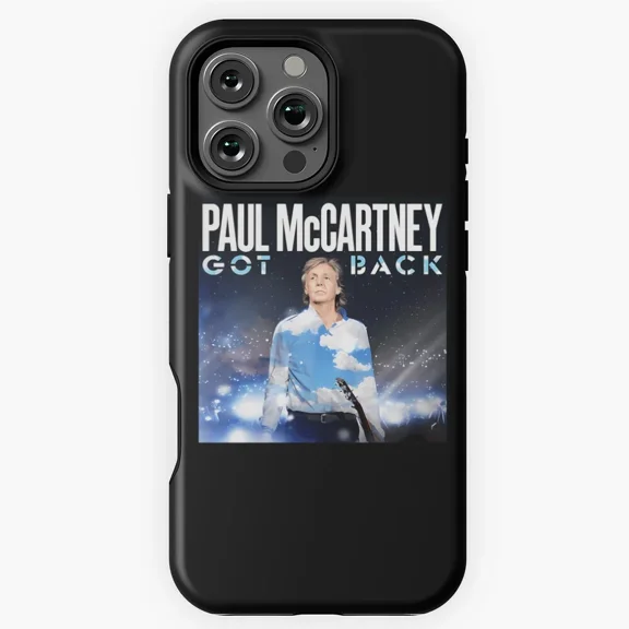 Vintage Rock Band Tour Protective Case for iPhone 11 12 13 14 15 16 17 Pro Max