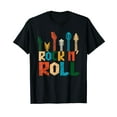 thumbnail image 1 of Vintage Rock and Roll Music Retro Rock'n'Roll T-Shirt, 1 of 5