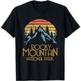 thumbnail image 1 of Vintage Rocky Mountains National Park Colorado Retro T-Shirt, 1 of 5