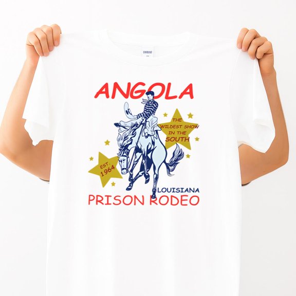 Vintage Rodeo Western Prison Retro Style Graphic Inspired Unisex T-Shirt