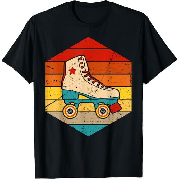 Vintage Roller Skate For Roller Skater Skating Men Women T-Shirt