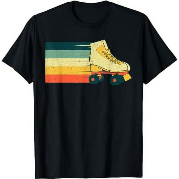 Vintage Roller Skate For Roller Skater Skating Men Women T-Shirt