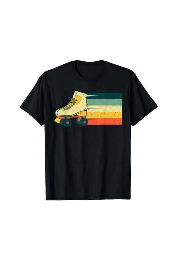 Vintage Roller Skate For Roller Skater Skating Men Women T-Shirt