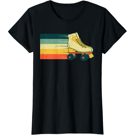 Vintage Roller Skate For Roller Skater Skating T-Shirt