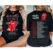Vintage Rolling Stones Tour 2024 Shirt, Rolling Stones Band Fan Shirt,Hackney Diamonds Tour Shirt,Rock and roll shirt,Music Festival Tee