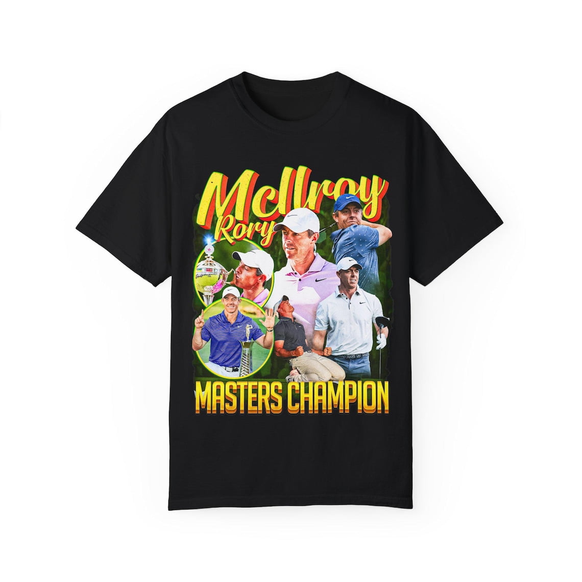 Vintage Rory McIlroy Masters Champion T-shirt, Golf Tournament
