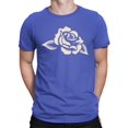 thumbnail image 1 of Vintage Rose Floral Art Tee T-shirt Color Men's, 1 of 4