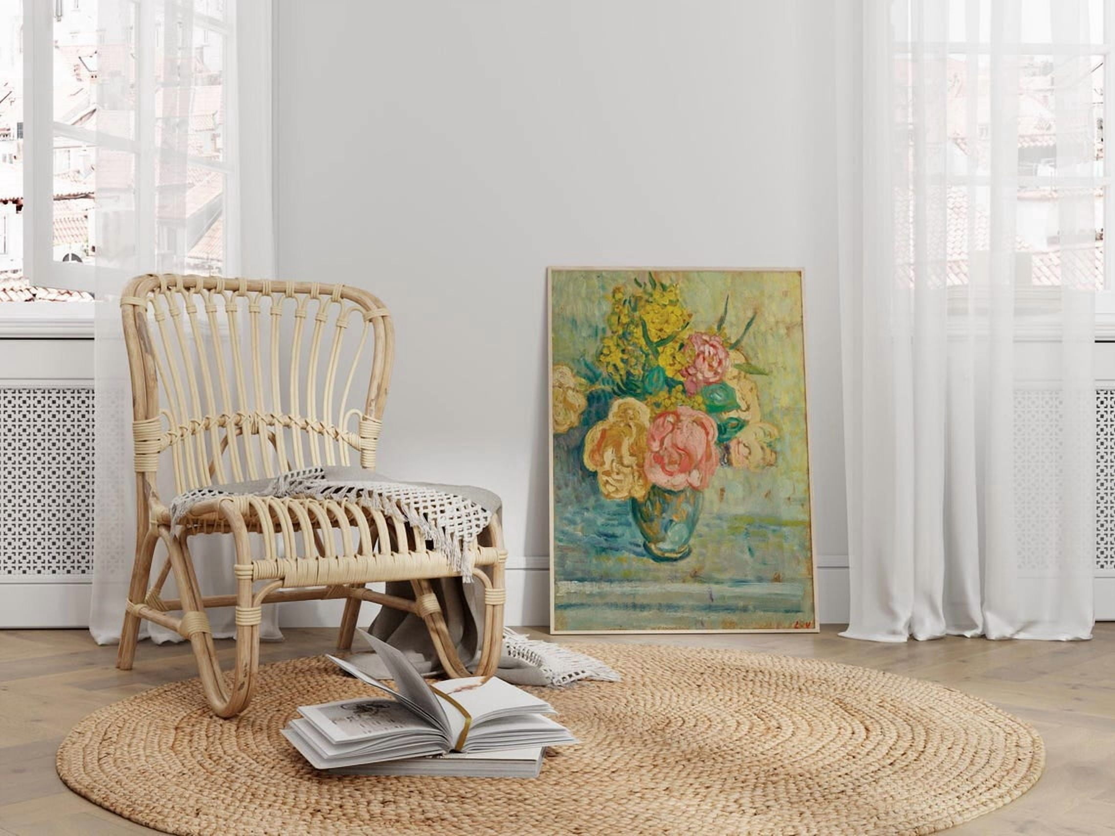 Vontage Roses Vintage Rose Flower No7 Poster, Bouquet De Roses French, Botanical ...