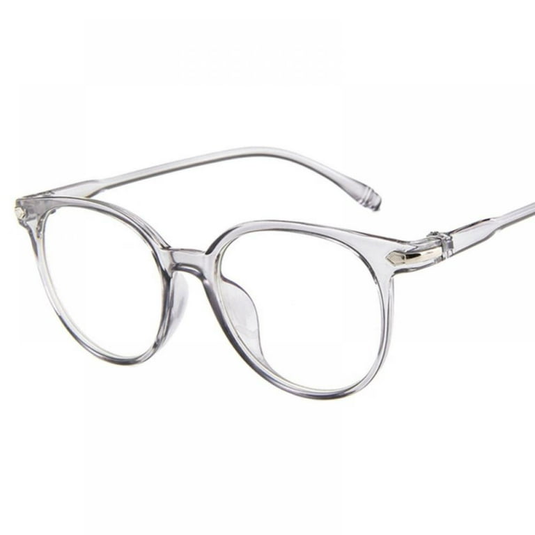 Vintage Round Clear Glasses Non-Prescription Eyeglasses Frames for
