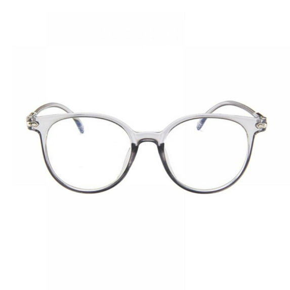 Vintage Round Clear Glasses Non-Prescription Eyeglasses for Women Men