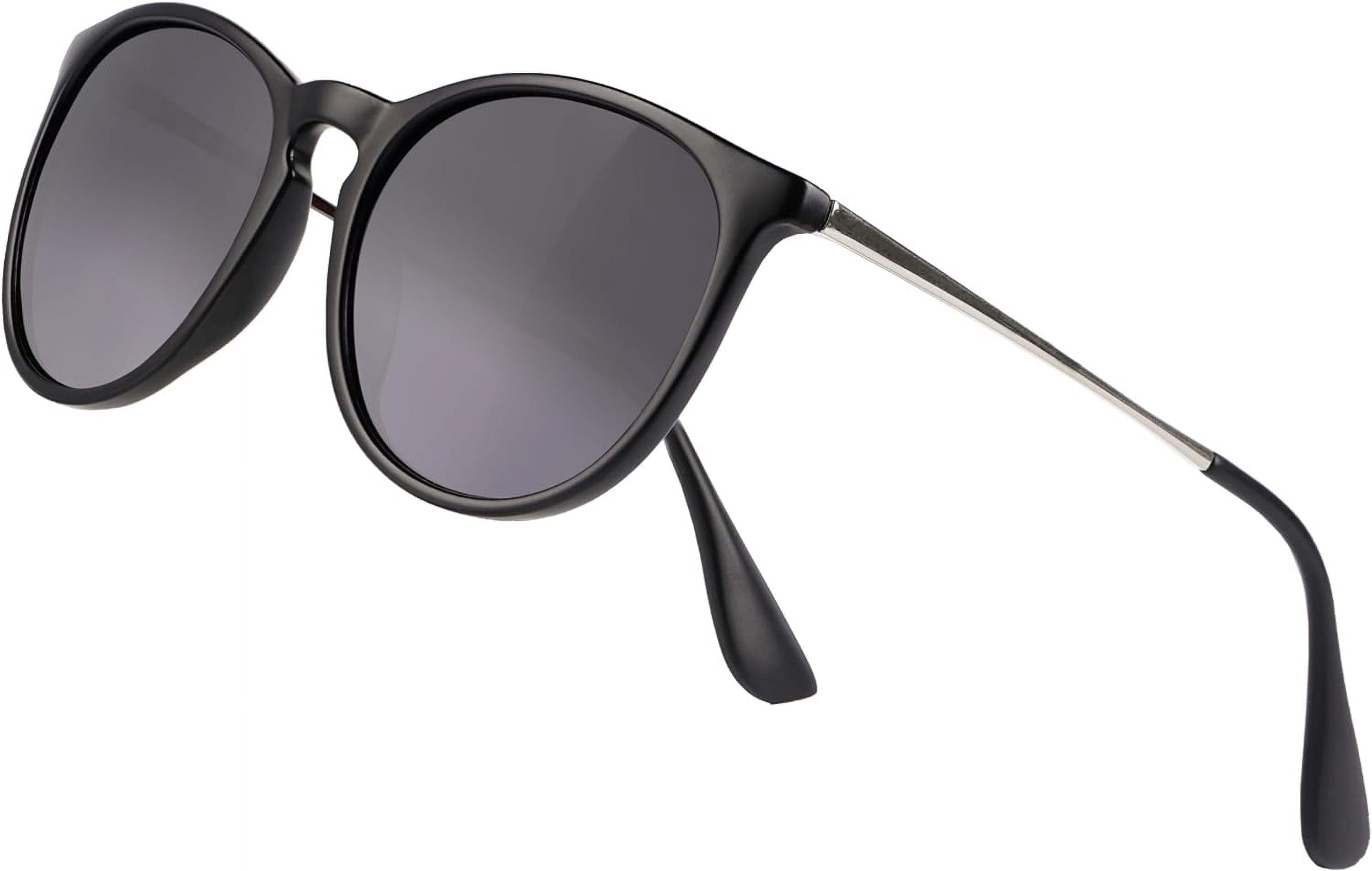 Vintage Round Polarized Sunglasses for Women Men Classic  display picture 1