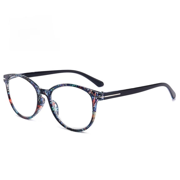 Vintage Round Reading Glasses HD Spring Hinge Presbyopic Glasses Classic Readers +2.00