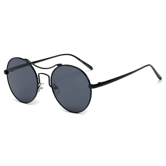 Vintage Round Sunglasses Men Women Metal Sun glasses Small Circle Sunglasses Reflective Mirror UV400 Eyewear