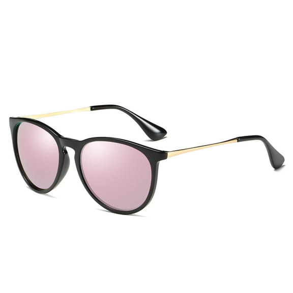 Vintage Round Sunglasses for Men & Women Retro Polarized Classic Shades for Driving Outdoor