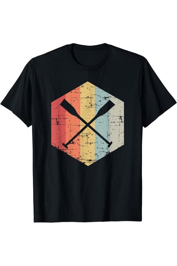 Vintage Rowing Outift Gift I Funny Rowers Crew T-Shirt