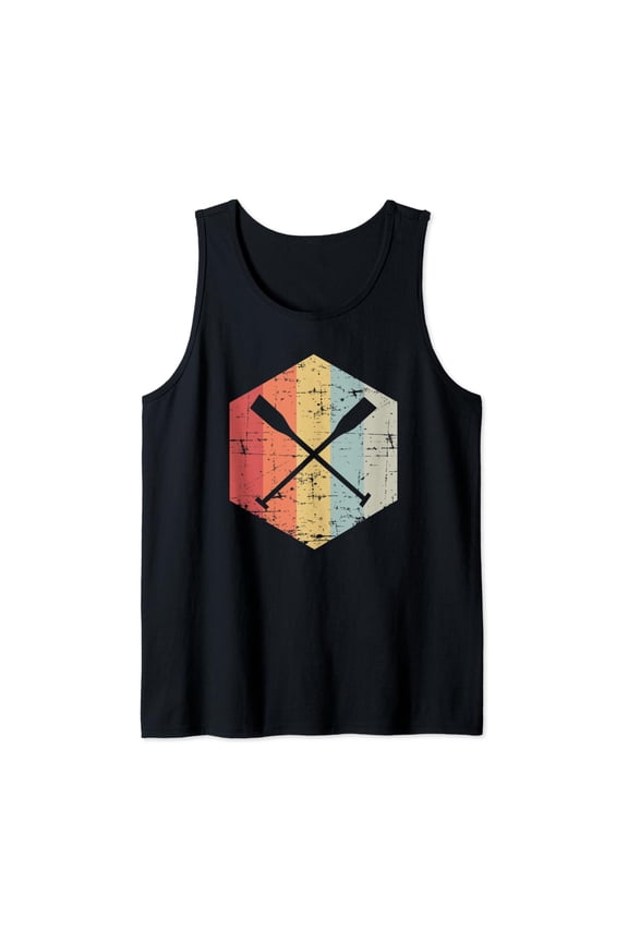 Vintage Rowing Outift Gift I Rowers Crew Tank Top Size S-3XL