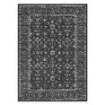 thumbnail image 1 of Vintage Rug 10x13 Washable Rug for Living Room, Traditional Oriental Carpet with Non Slip TPR Backing, Low Pile Thin Foldable Mat, Soft Non Shedding Floor Covering for Nursery, 1 of 8