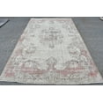 thumbnail image 1 of Vintage Rug, Large Rug, Turkish Rug, Home Decor Carpet, 72x115 inches Beige Rug, Office Rug, Salon Rug, Bohemian Living Room Carpet, 9271, 1 of 10