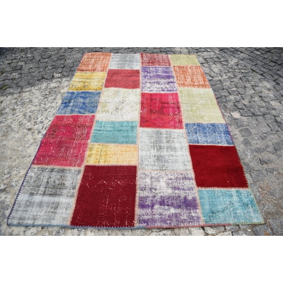 Vintage Rugs, Antique Rug, Oriental Rugs, Turkish Rug, 0x0 ft Small Rugs