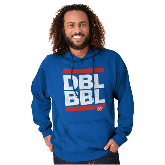 Vintage Run Dubble Bubble Retro Logo Hoodie Sweatshirt Women Men Brisco Brands M