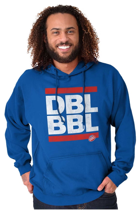 Vintage Run Dubble Bubble Retro Logo Hoodie Sweatshirt Women Men Brisco Brands M