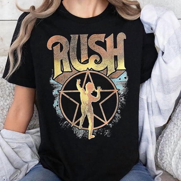 Vintage Rush Heavy Metal T-shirt, Sizes S-5XL - The Future Box