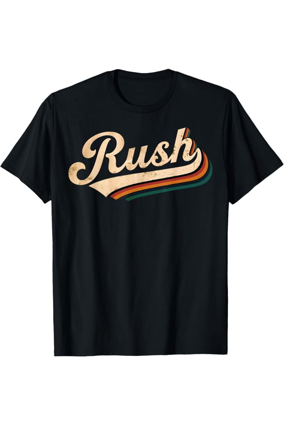 Vintage Rush Name Classic Gifts for Men Women T-Shirt