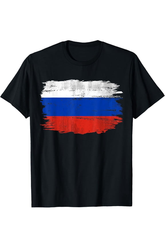 Vintage Russia Flag For Russian Gift T-Shirt