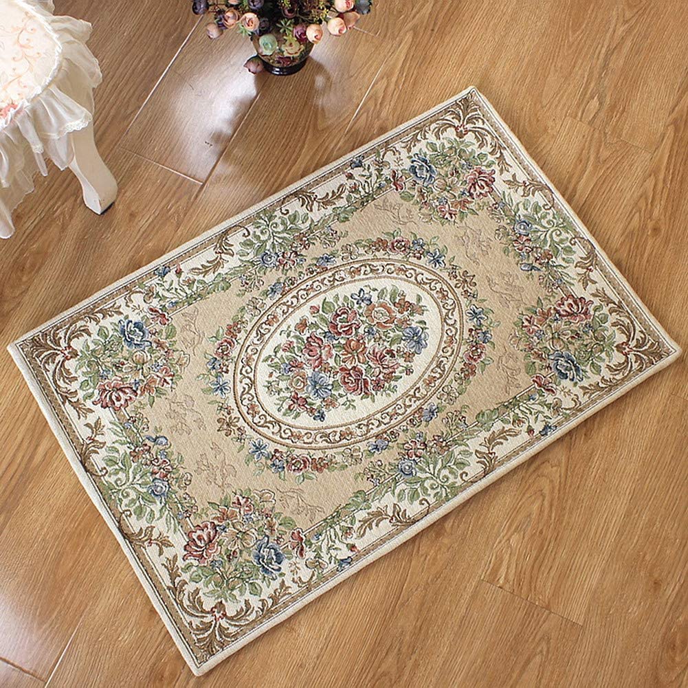 Vintage Rustic Shabby Rose Rugs Luxury Soft Elegant Traditional Rugs