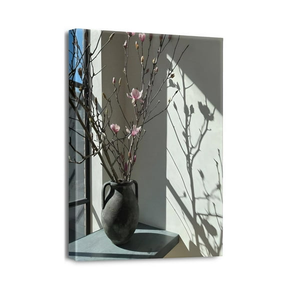 Vintage Rustic Things Classic Neutral Framed Paintings on Canvas Prints - Beautiful Art Design by Renowned Artist, 12x16.