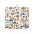 thumbnail image 1 of Vintage Rustic Watercolor Mushroom Dish Drying Mats for Kitchen Counter,Absorbent Microfiber Dish Drainer Rack Mat Botanical Leaf Snail on White Drying Pad for Sinks,Utensils,Countertops,16x18in, 1 of 9