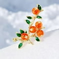 thumbnail image 1 of Vintage Ruyi Motif Chinese Design Fashion Brooch Collar Pin Jewelry for Women, 1 of 5