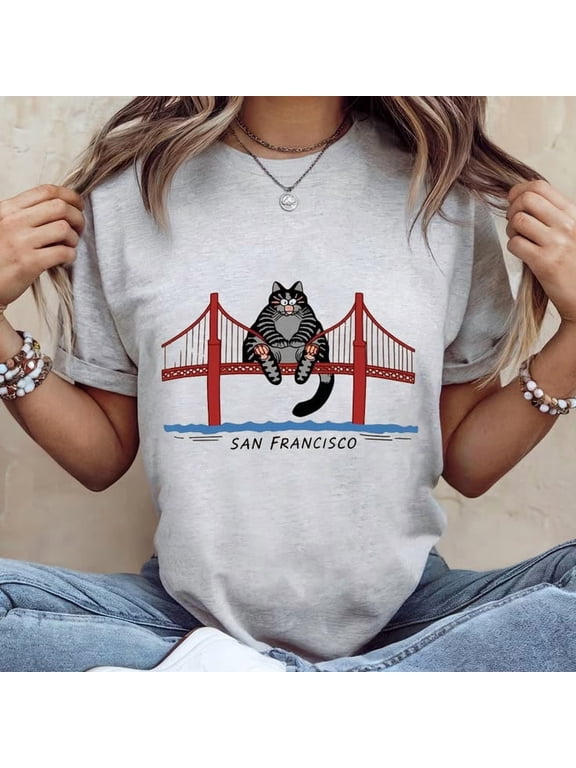 Vintage Ryan Gosling Cat Shirt, Project Hail Mary Graphic Tee, Retro Golden Gate Bridge Cat Tshirt, Ryland GraceT-shirt Sizes S-5XL