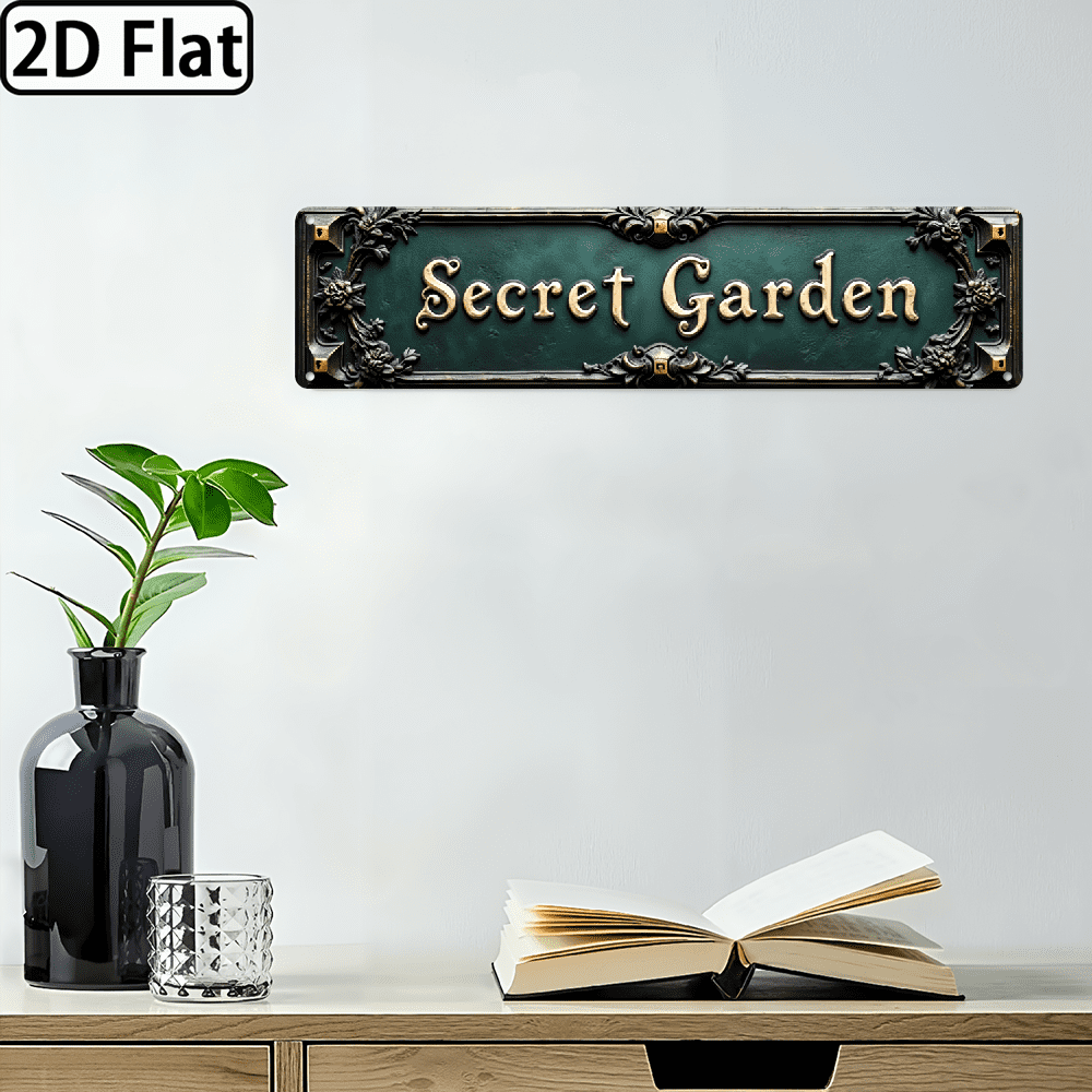 Secret Garden Sign